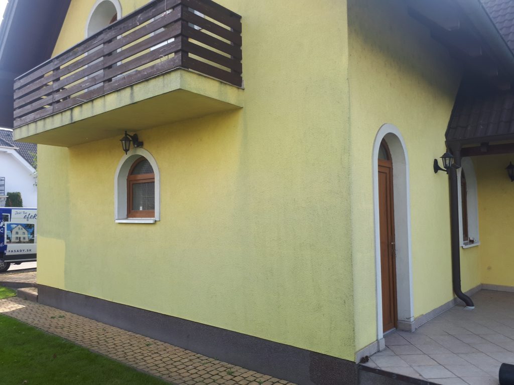 čistenie fasád